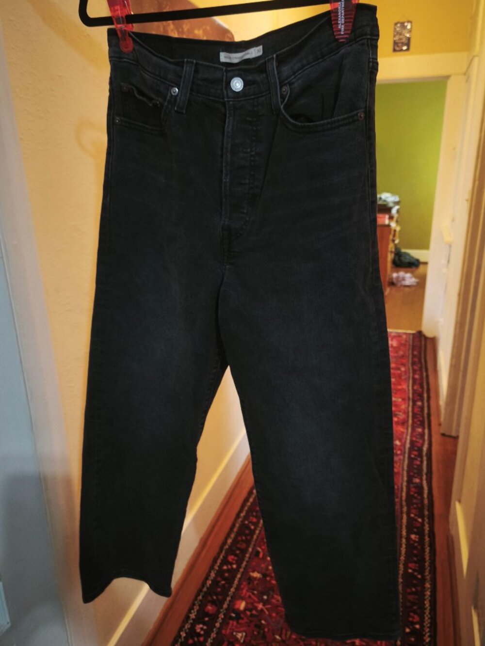 Vintage Levis Black Jeans **FREE SHIPPING**